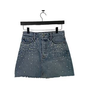 GRLFRND Mila‎ Denim Skirt Solstice 26